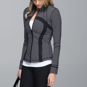 RARE striped define jacket